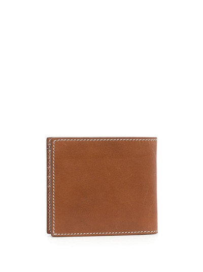 Thom Browne bi-fold leather wallet outlook