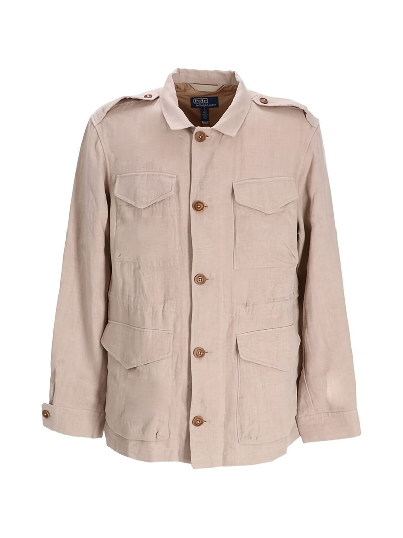 Baystones flap-pocket field jacket 1