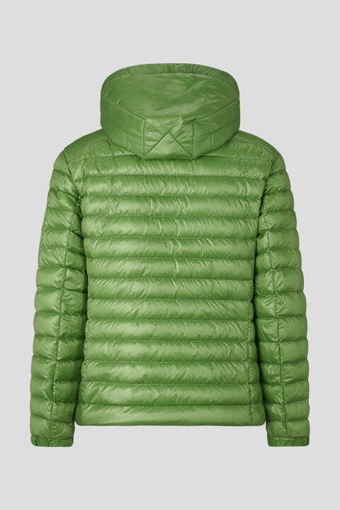 Loke lightweight down jacket in Green - 8