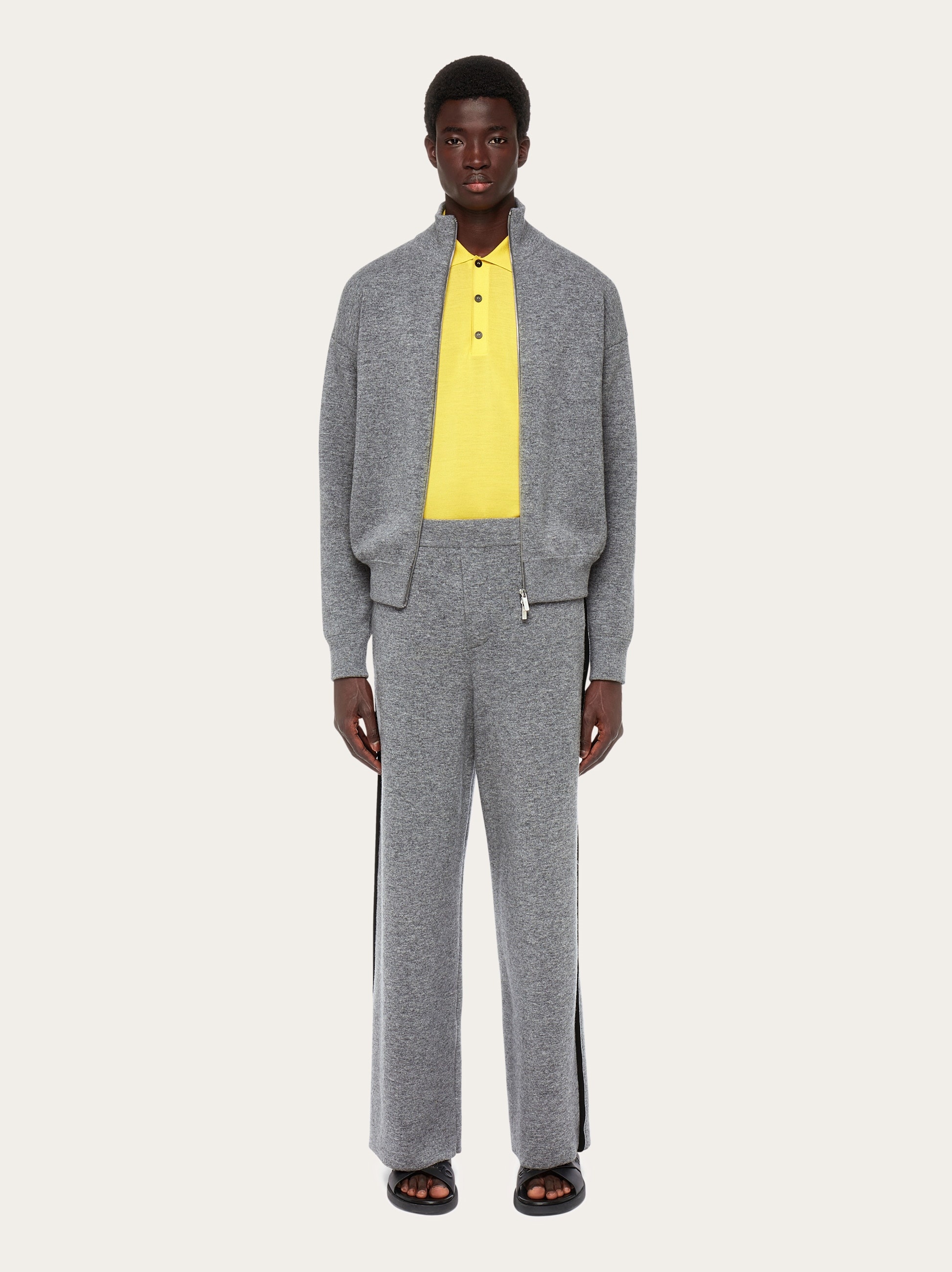 Knitted blouson - 7