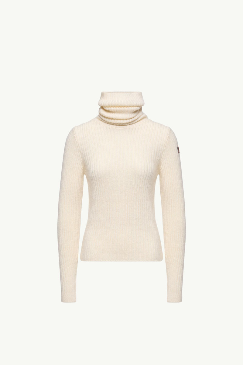 Wool & Mohair Blend Turtleneck Sweater 1