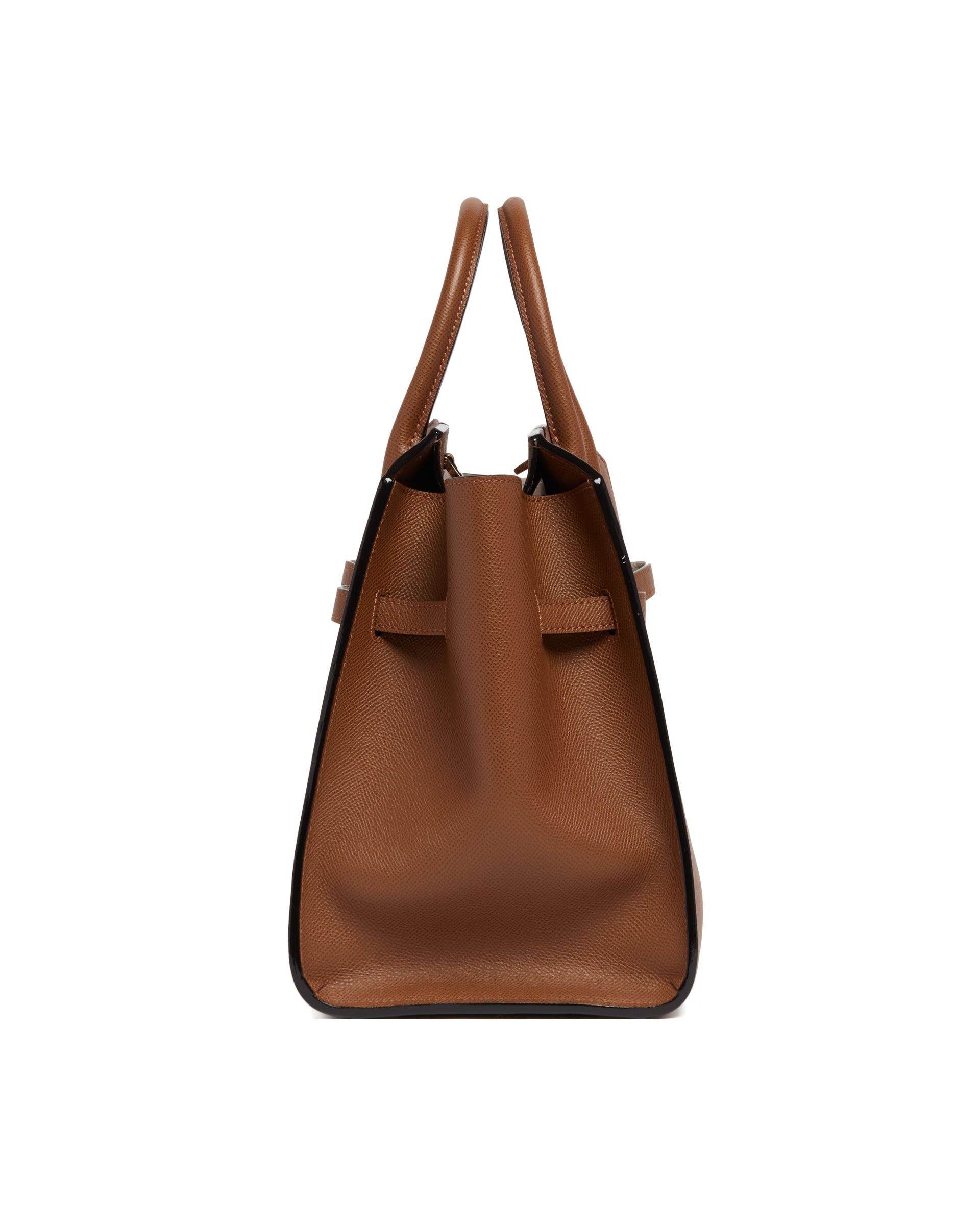 Brown Large Milan Leather Bag - 2