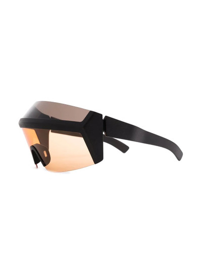 MYKITA oversize curved sunglasses outlook