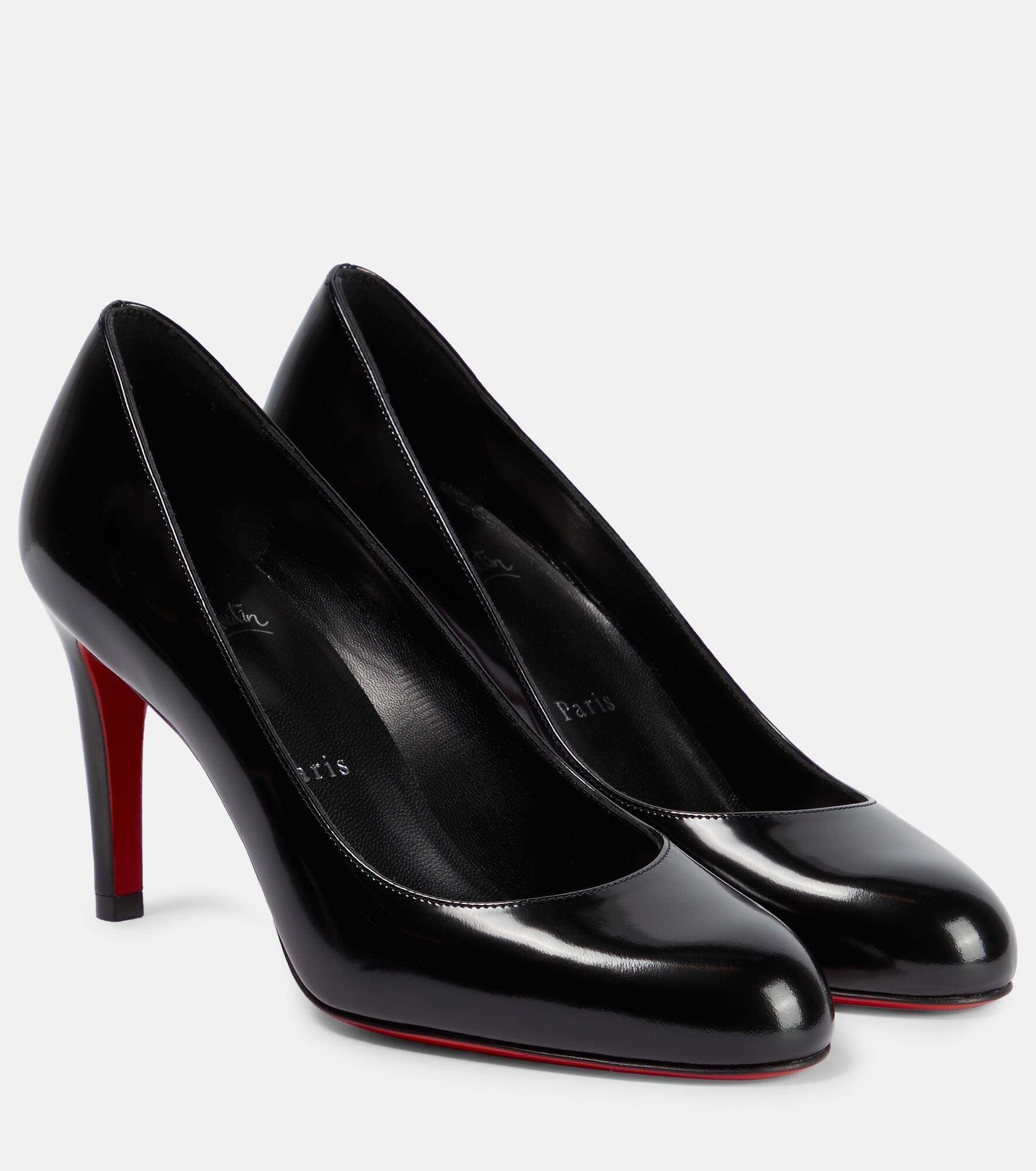 Pumppie 85 patent leather pumps - 1