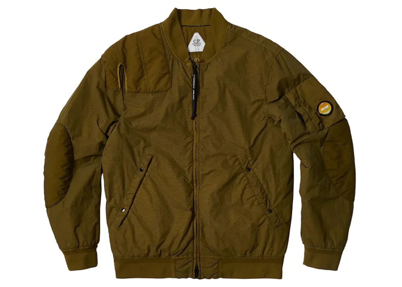 Palace C.P. Company Bomber Jacket Olive - 1