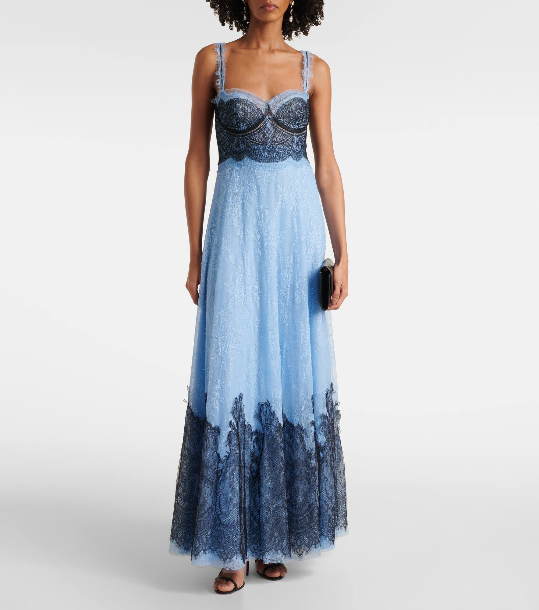 Gallie chantilly lace gown - 2