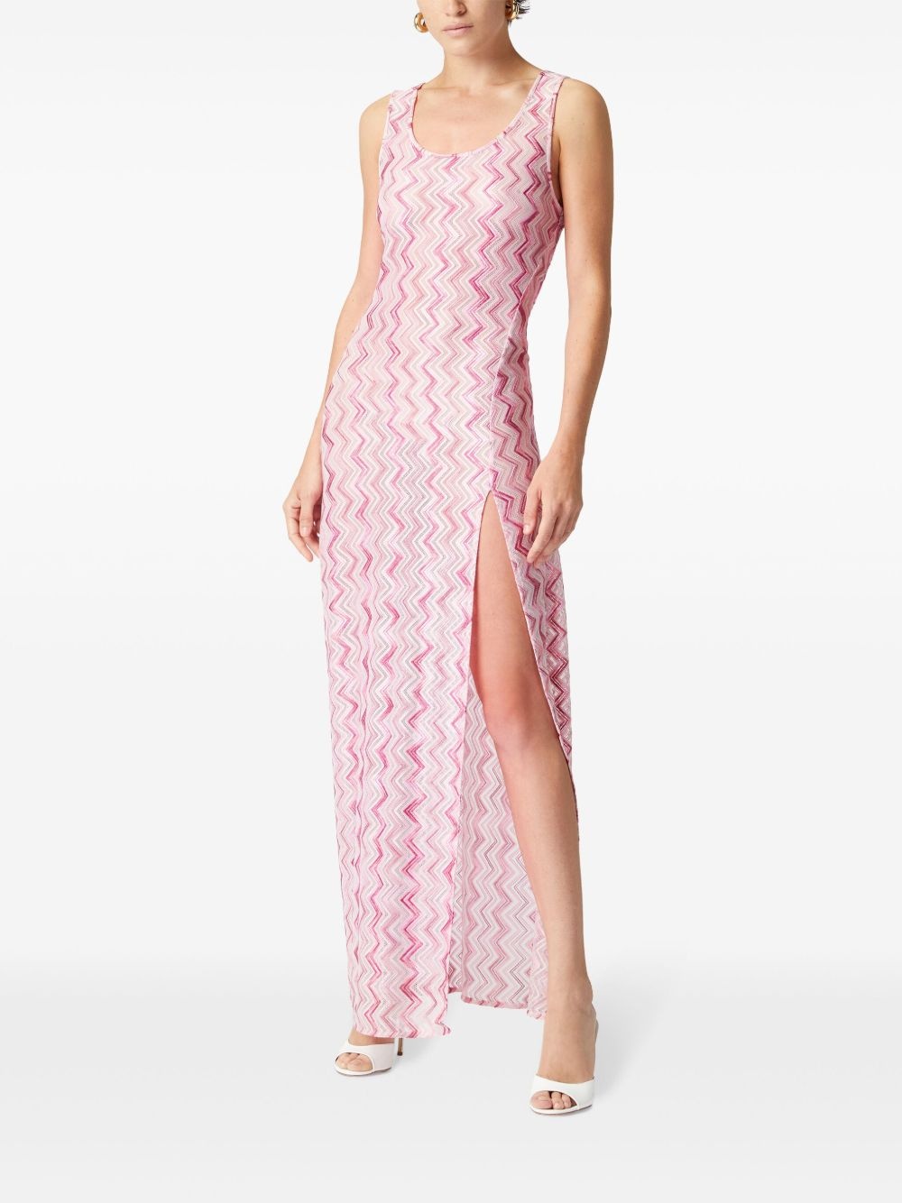 zigzag beach dress - 3
