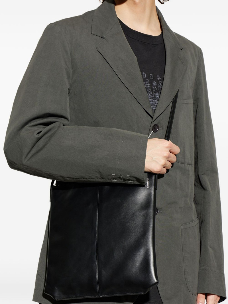 Jil Sander leather messenger bag outlook
