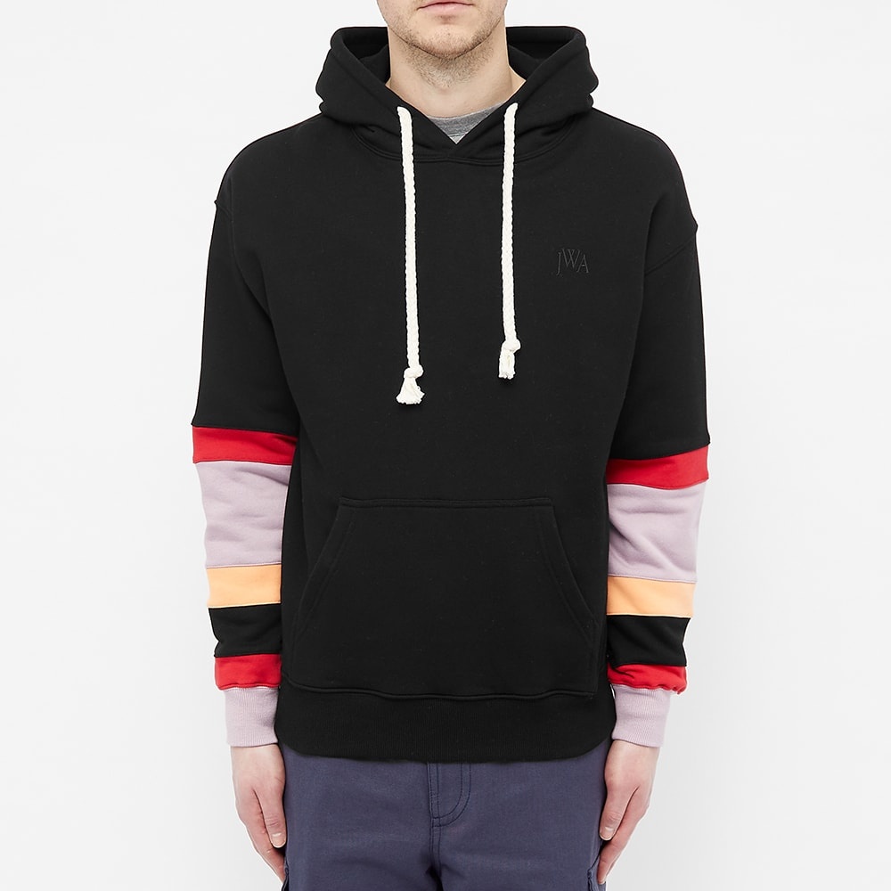 JW Anderson Colour Block Sleeve Hoody - 4