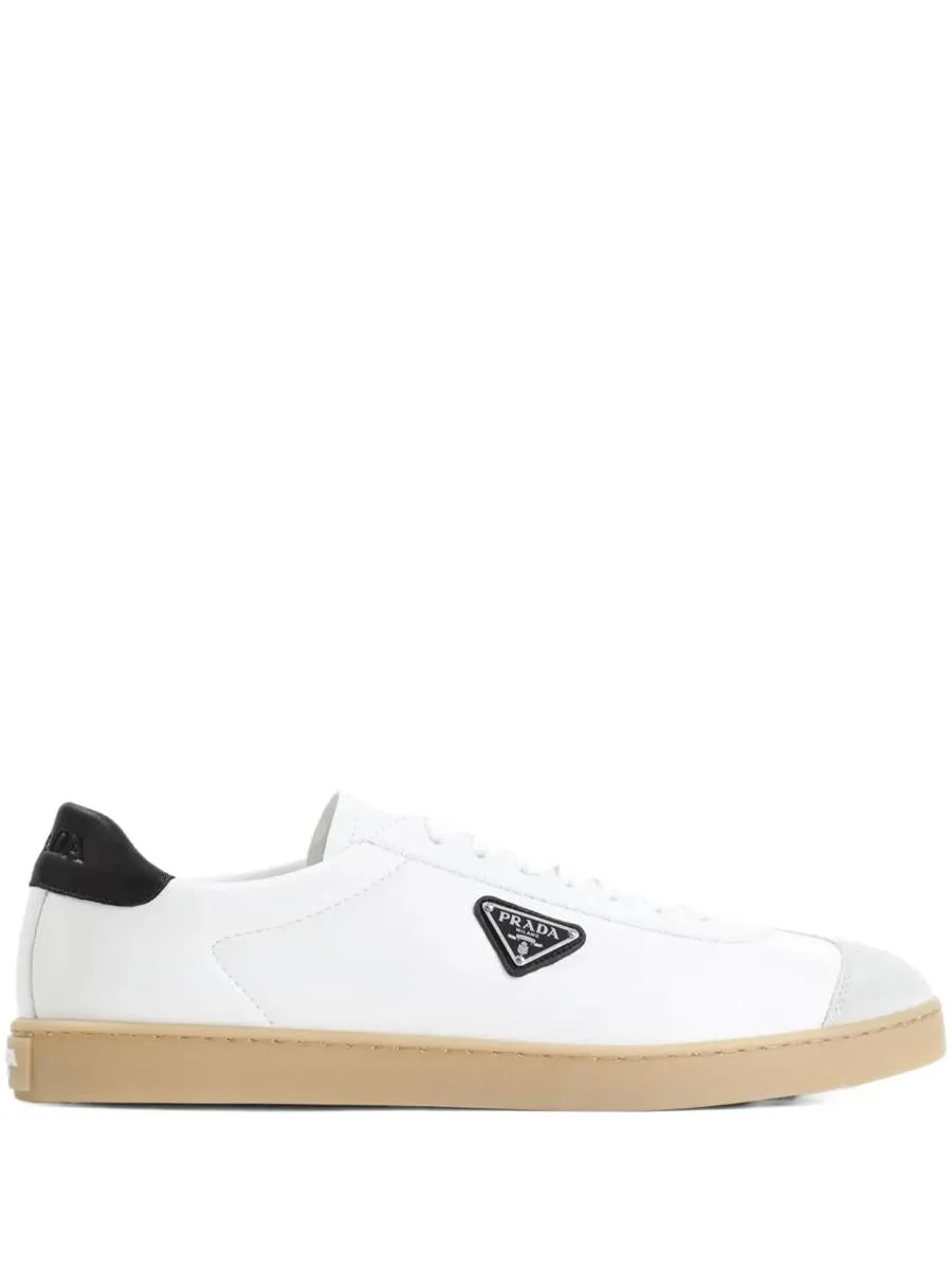 Prada Lane Leather Sneakers Shoes - 1