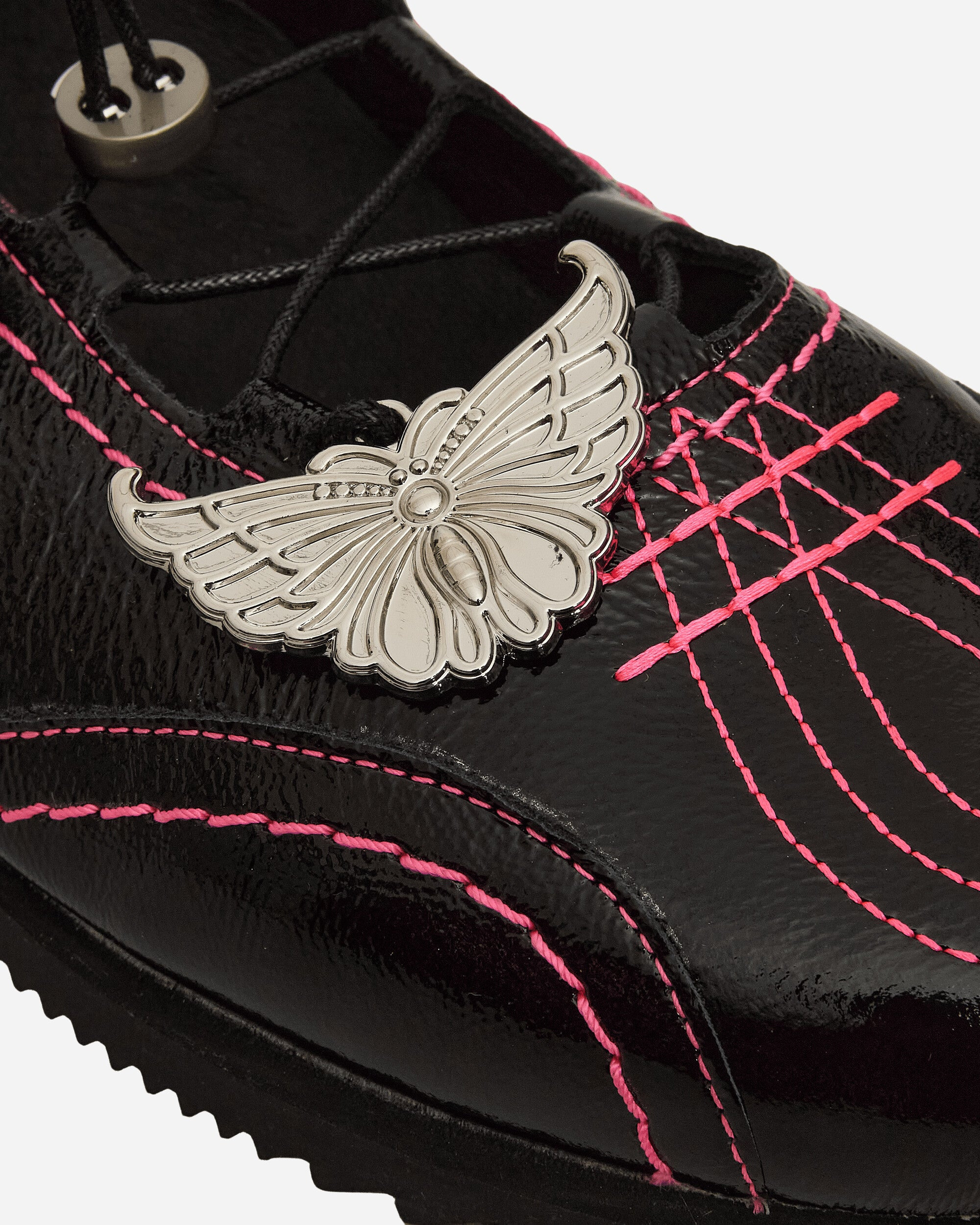 Women's Butterfly Marta Mary Jane Shoes Black / Pink - 6