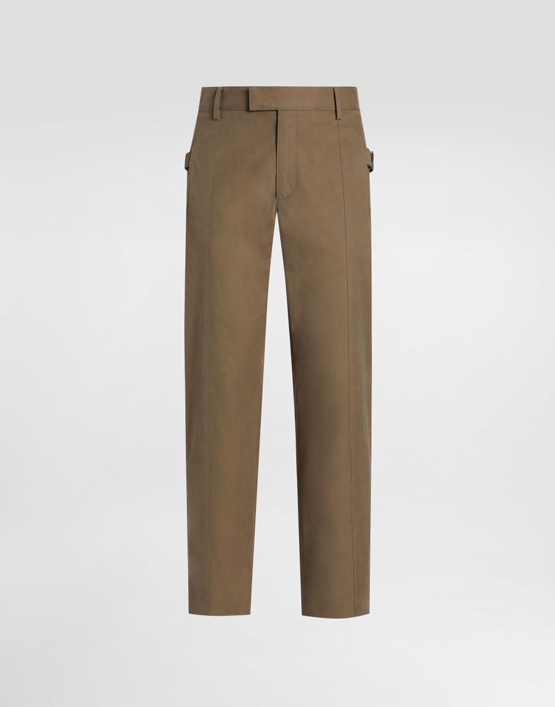 Cotton drill trousers 1