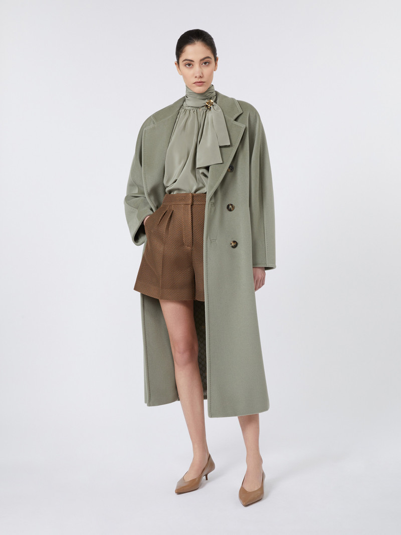 Max Mara AVENA Technical mesh shorts outlook