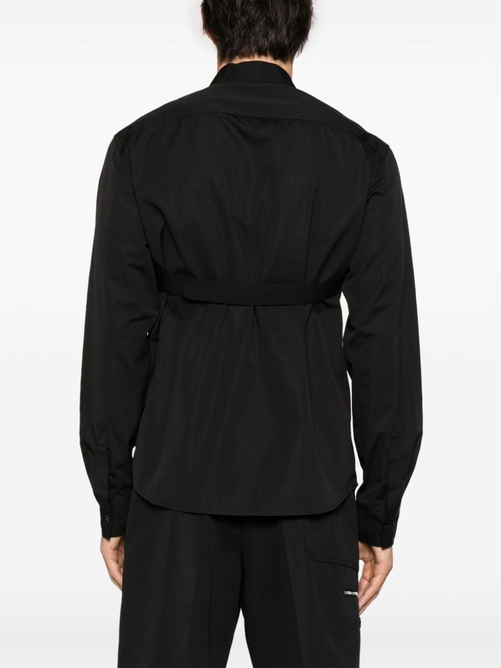 Duchesse-collar cotton shirt - 8