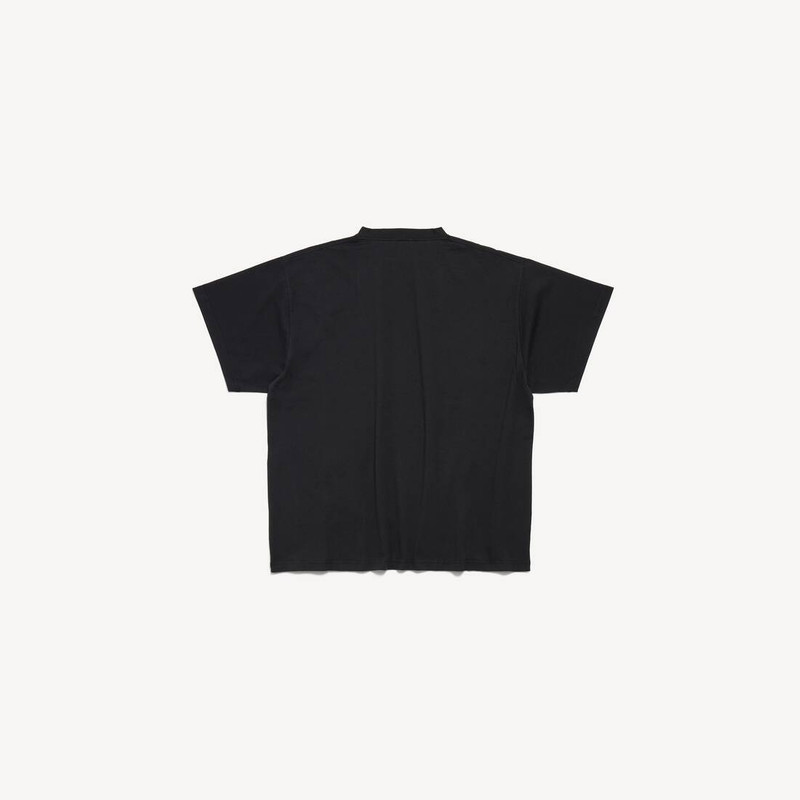 BALENCIAGA Men's Lady In Shades Oversized T-shirt in Black outlook