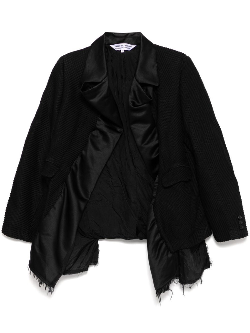 fringed 가장자리 blazer 1