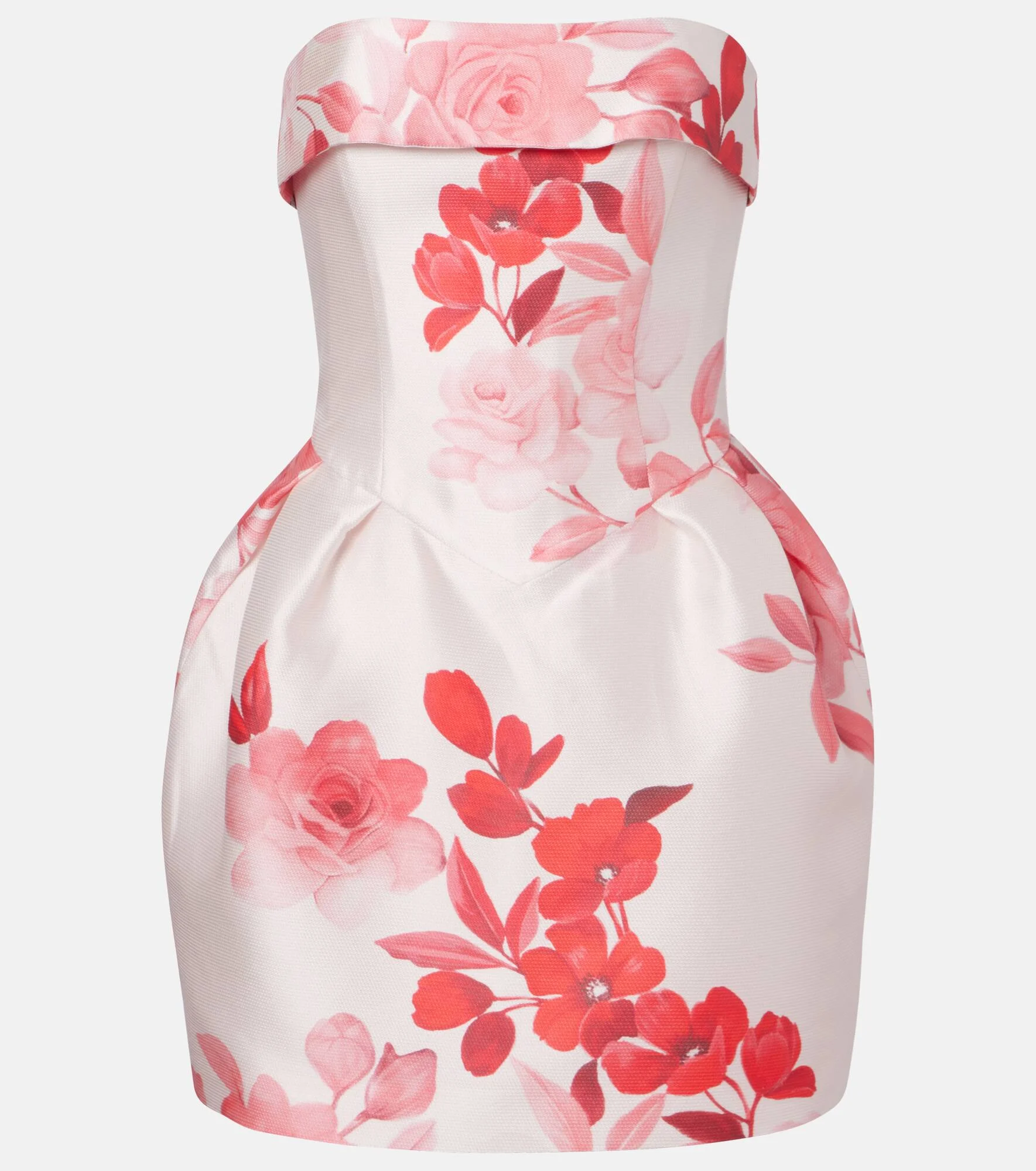 Floral bustier dress - 1