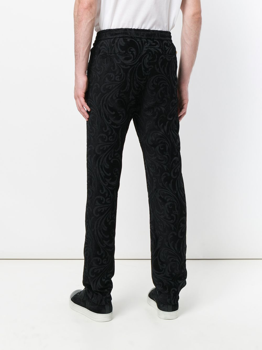 Barocco texture trousers - 4