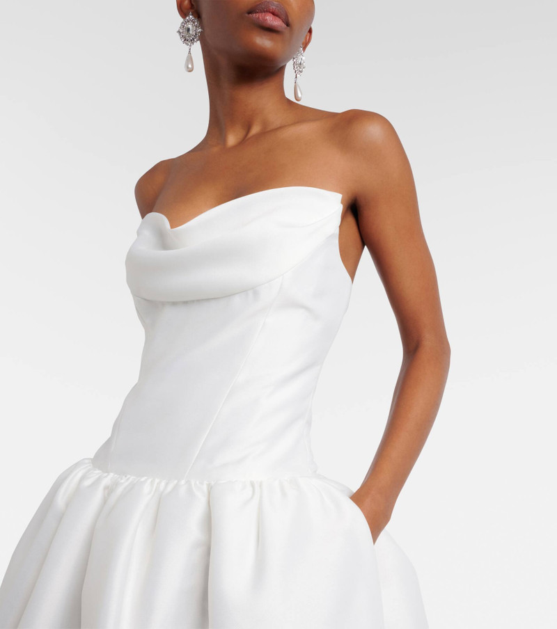 Taffeta bustier dress 5