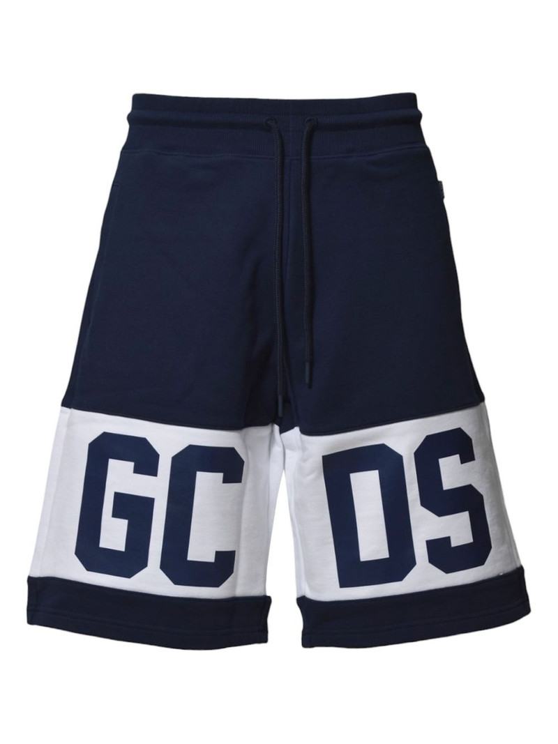 logo-print shorts 1
