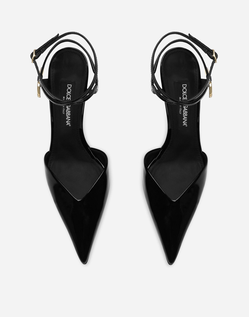 Patent leather slingbacks 4