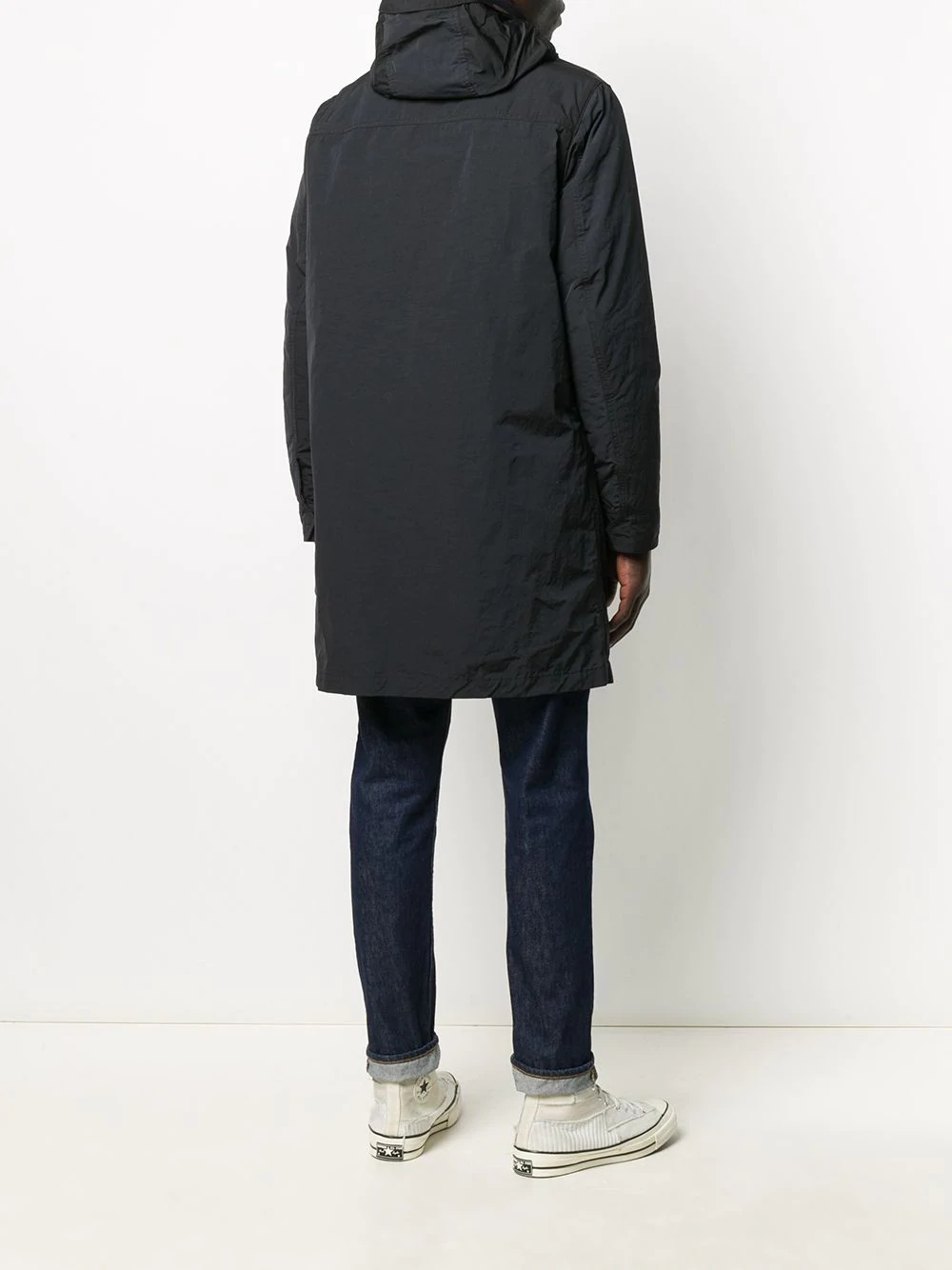 padded parka coat - 4