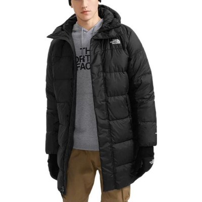 The North Face THE NORTH FACE Logo-print Coat 'Black' NF0A7W7K-JK3 outlook