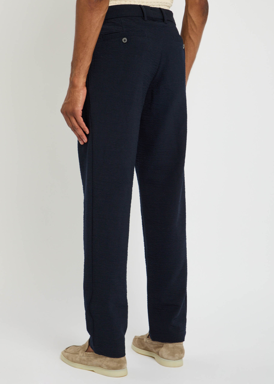 Sunspel Tapered Stretch-wool Trousers - 3