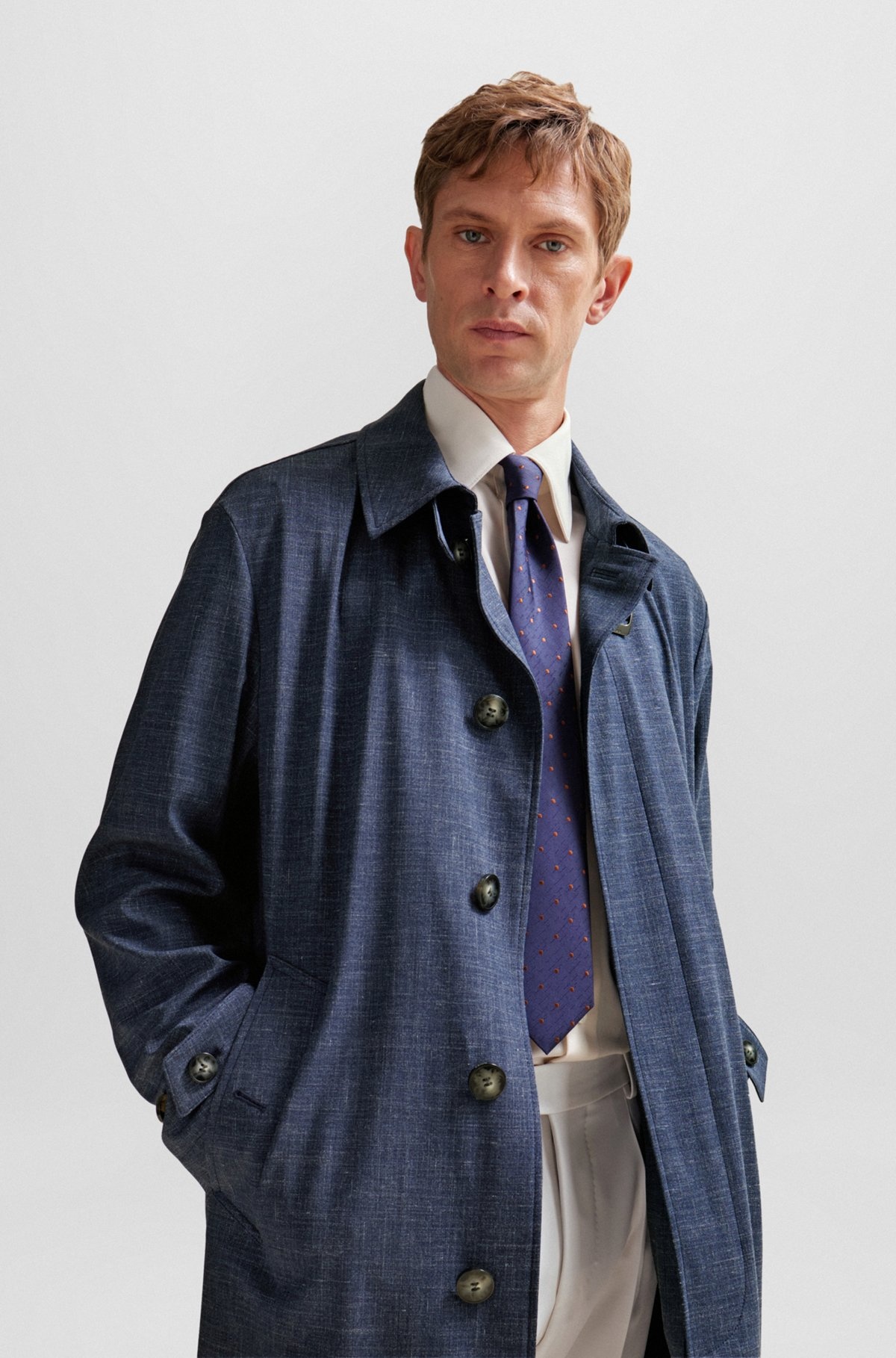 REGULAR-FIT COAT - 6
