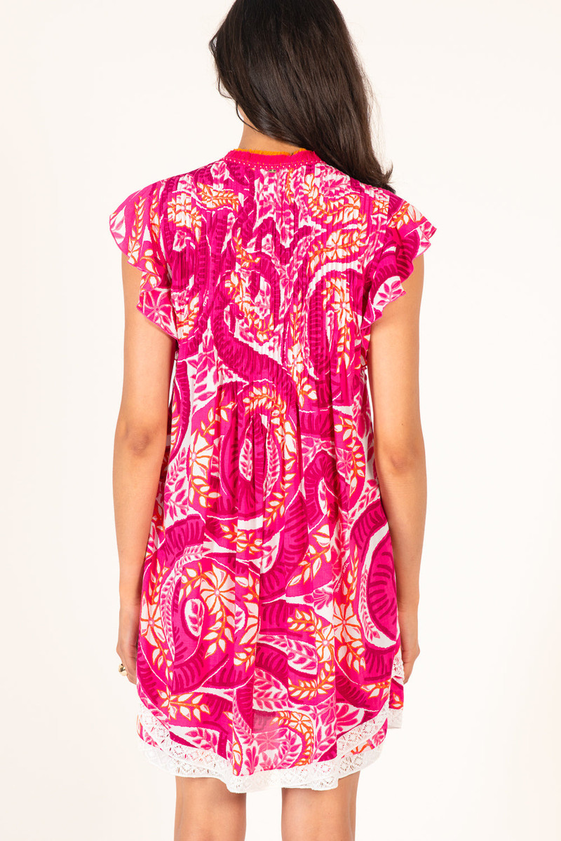 Mini Dress Sasha - Pink Holy Snake 5