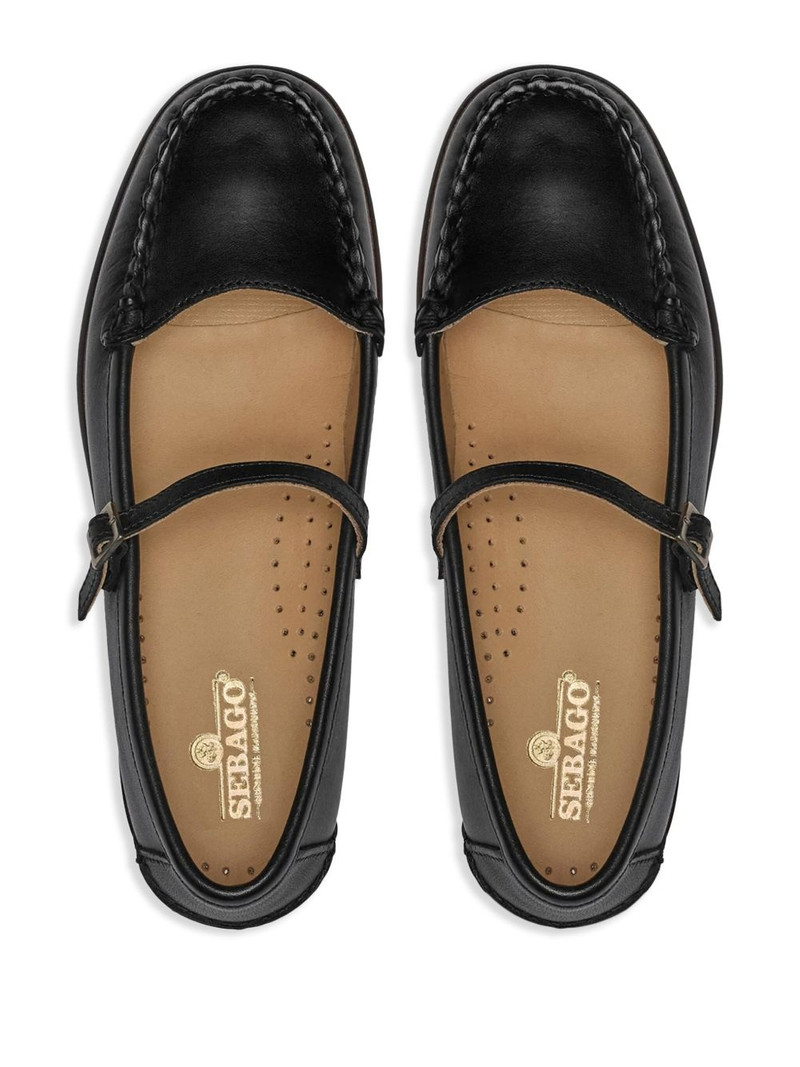 SEBAGO leather ballerina shoes outlook