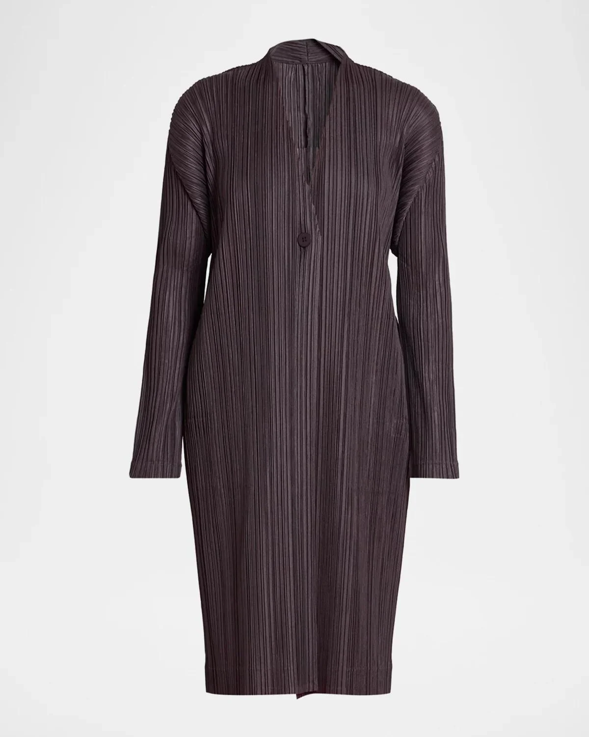 Pleats Single-Button Jacket - 1