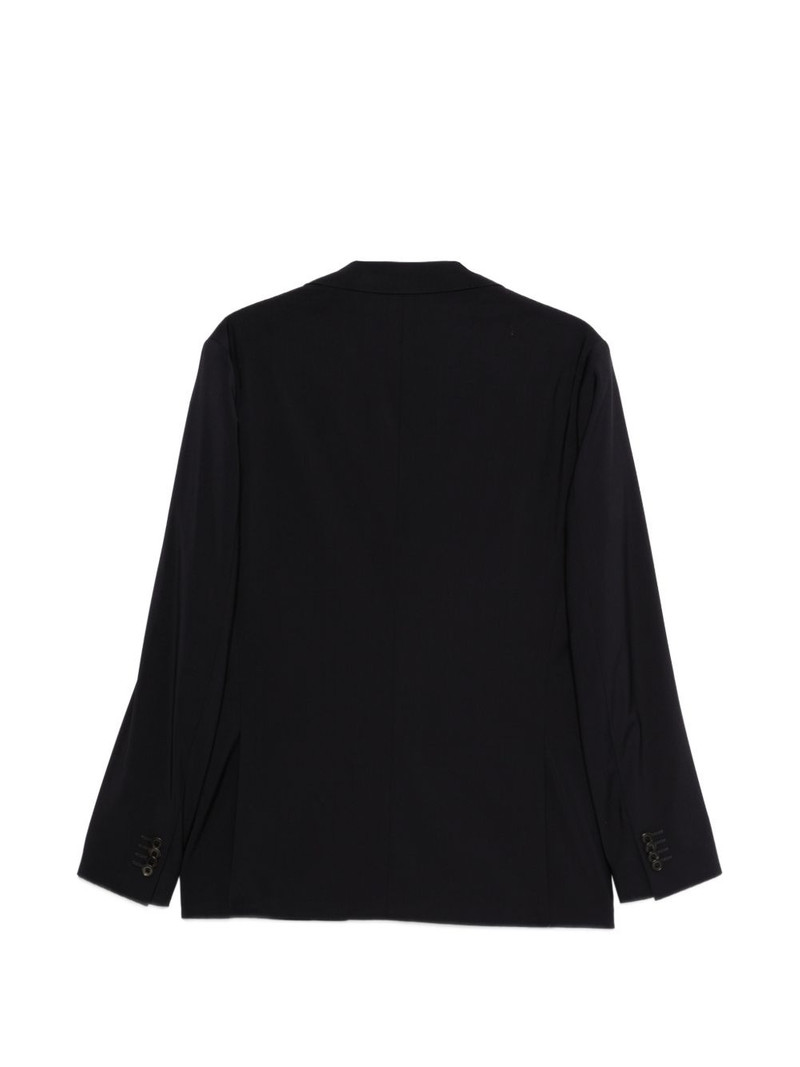 CORNELIANI button virgin wool blazer outlook