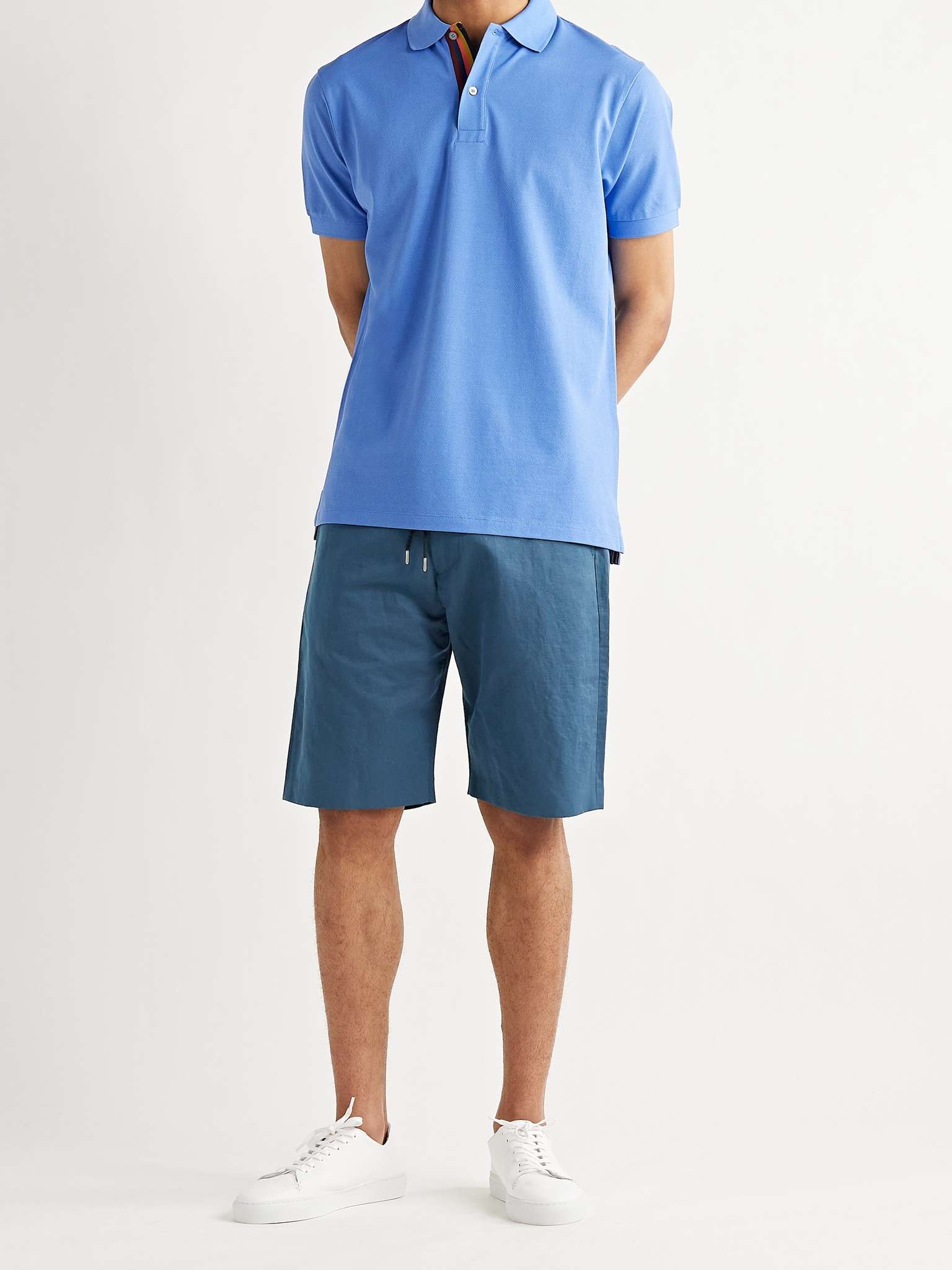 Slim-Fit Cotton-Piqué Polo Shirt - 2