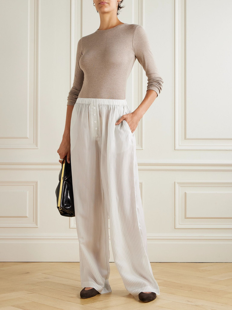 LESET Nando cotton-jersey T-shirt Beige outlook