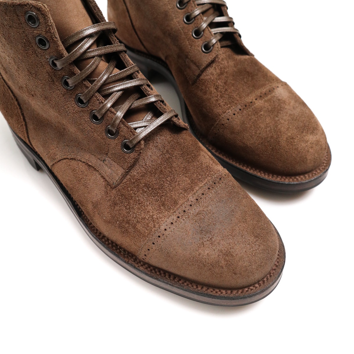 Service Boot 2030 Horween Chocolate Chamois Roughout - 7