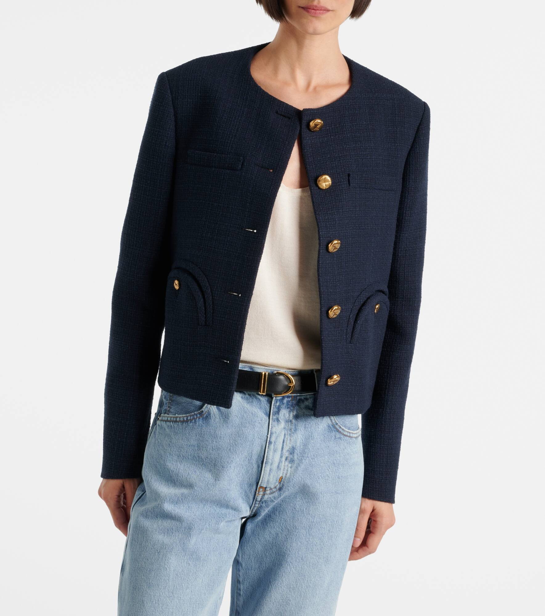 Shamo cotton-blend tweed jacket - 6