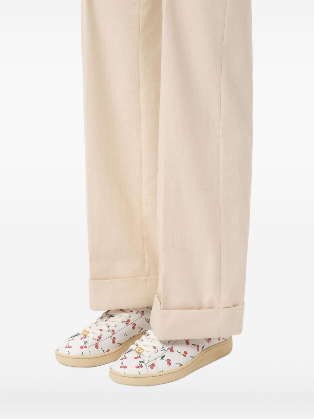 Royco cherry-print low-top sneakers - 7