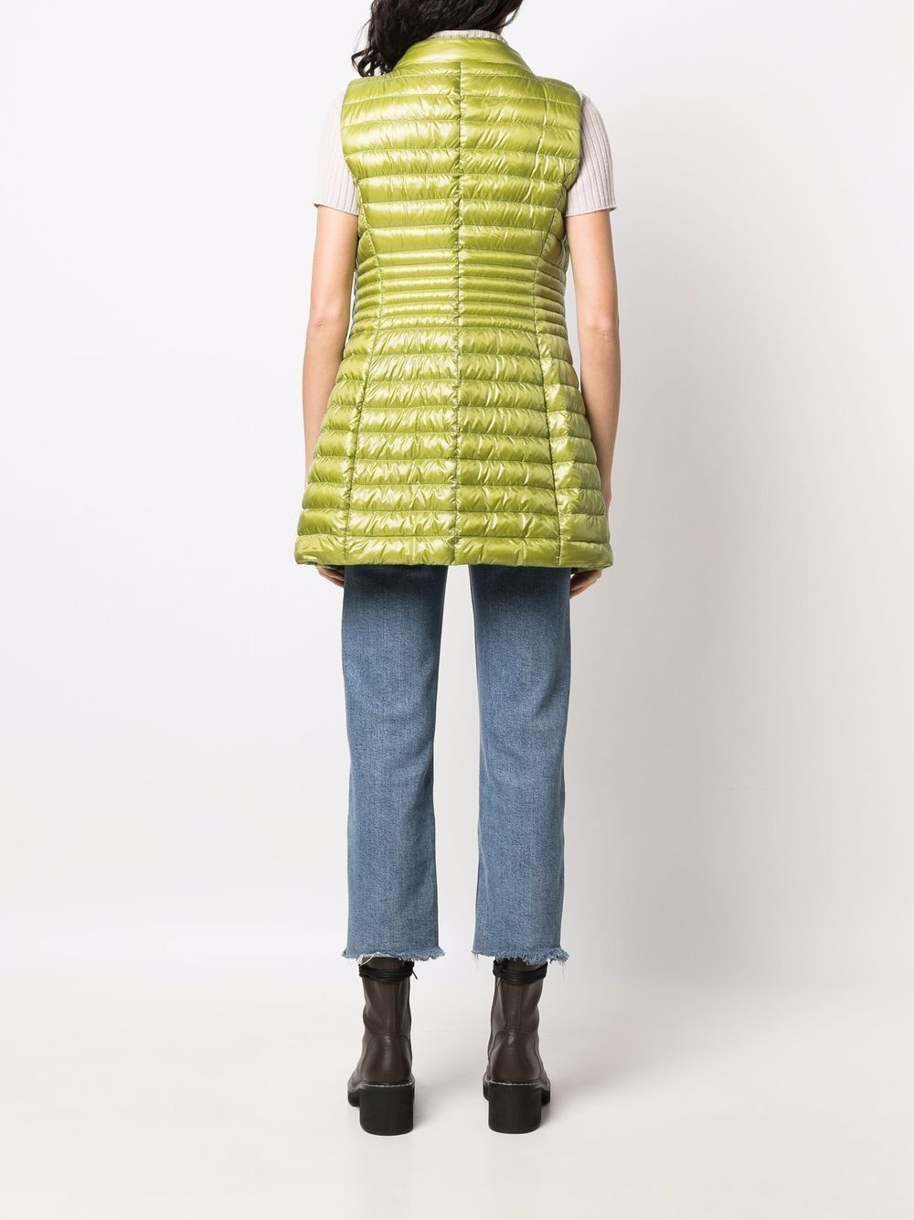 hooded padded vest - 6