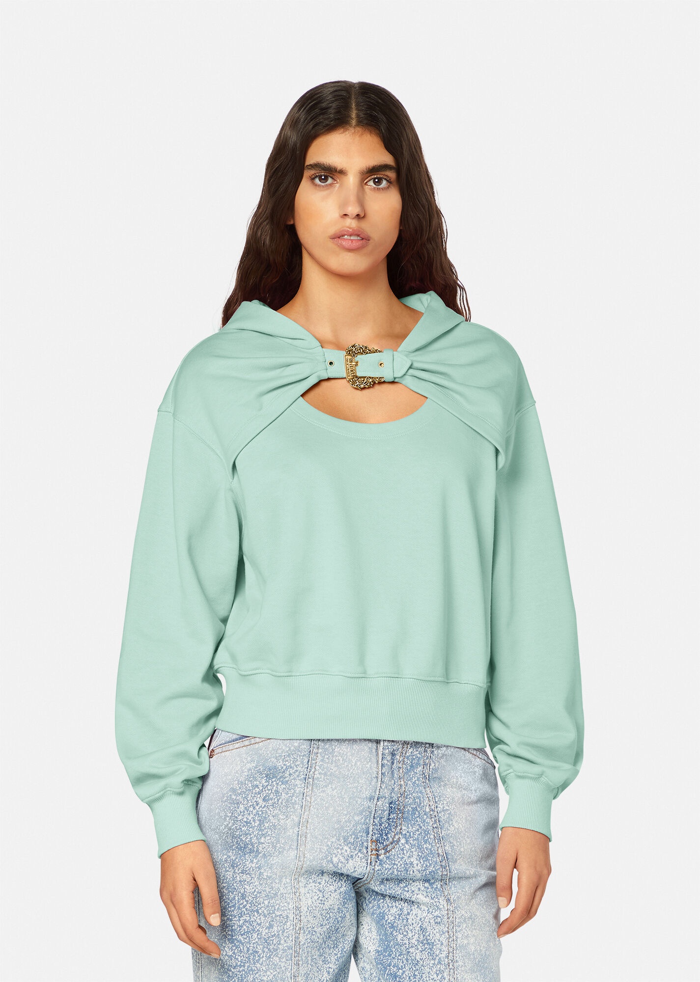 Baroque Buckle Hoodie - 3