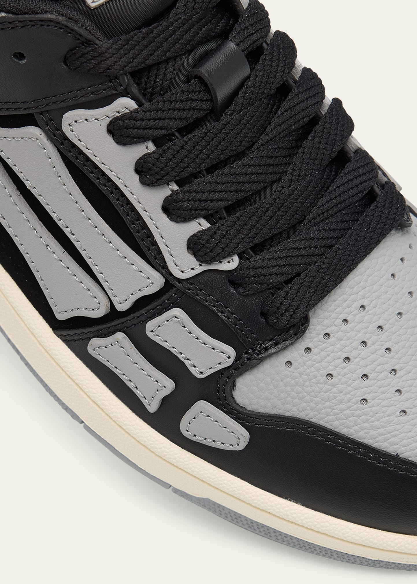 Men's Skel Low-Top Two-Tone Leather Sneakers - 6