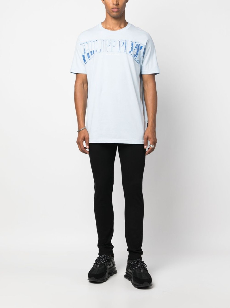 PHILIPP PLEIN logo-print cotton T-shirt outlook