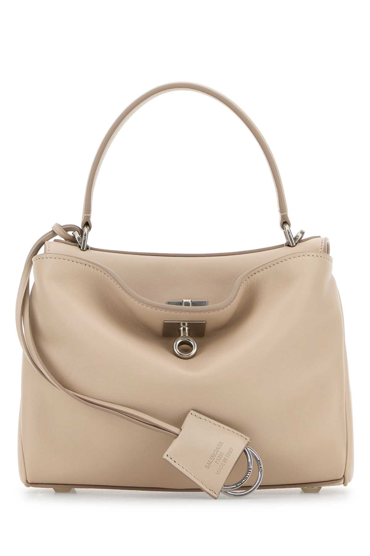 【関税&送料込】Balenciaga Powder Pink Leather Mini Rodeo Ha Rodeo Mini leather tote bag in pink - Balenciaga | Mytheresa