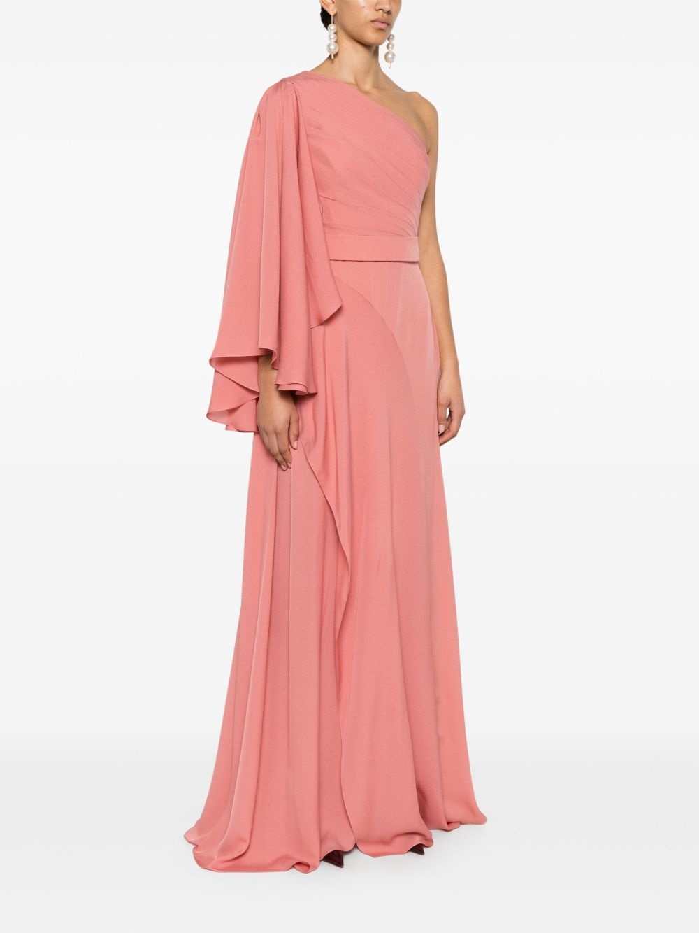 one-shoulder gown - 3