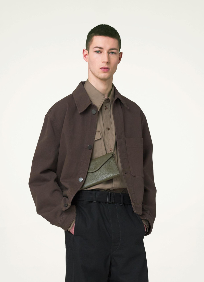 ENVELOPPE CONTINENTAL WALLET WITH STRAP
GOAT LEATHER 3