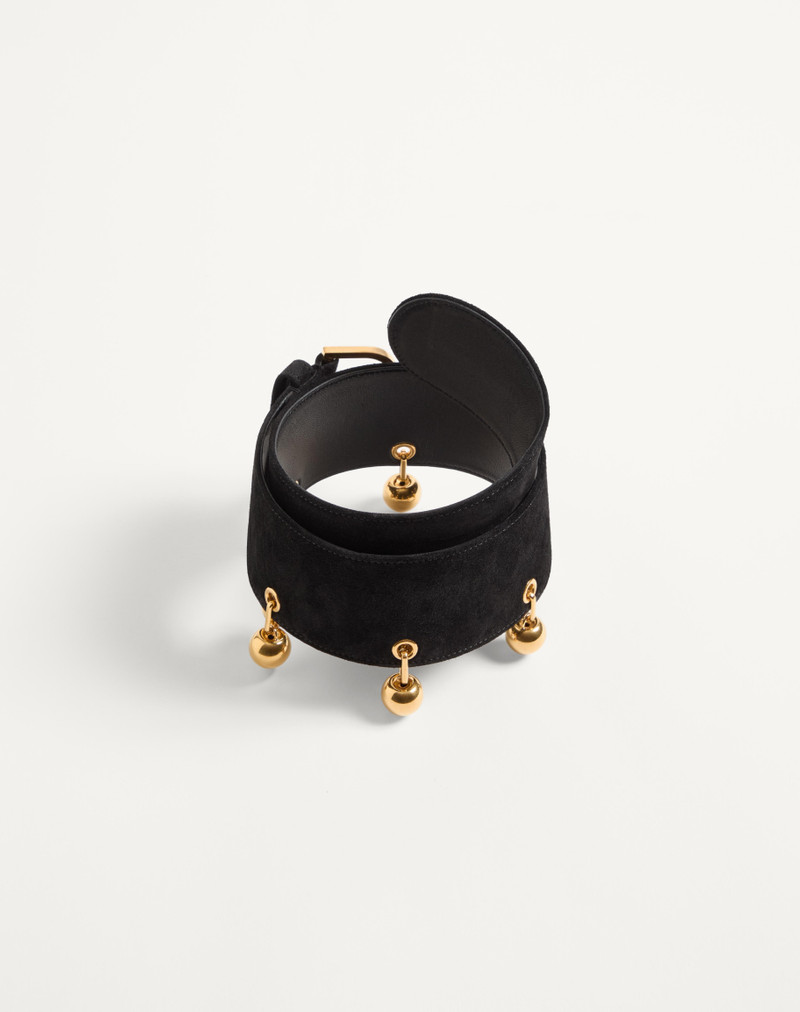 VLOGO SIGNATURE SUEDE BELT 65 MM 3