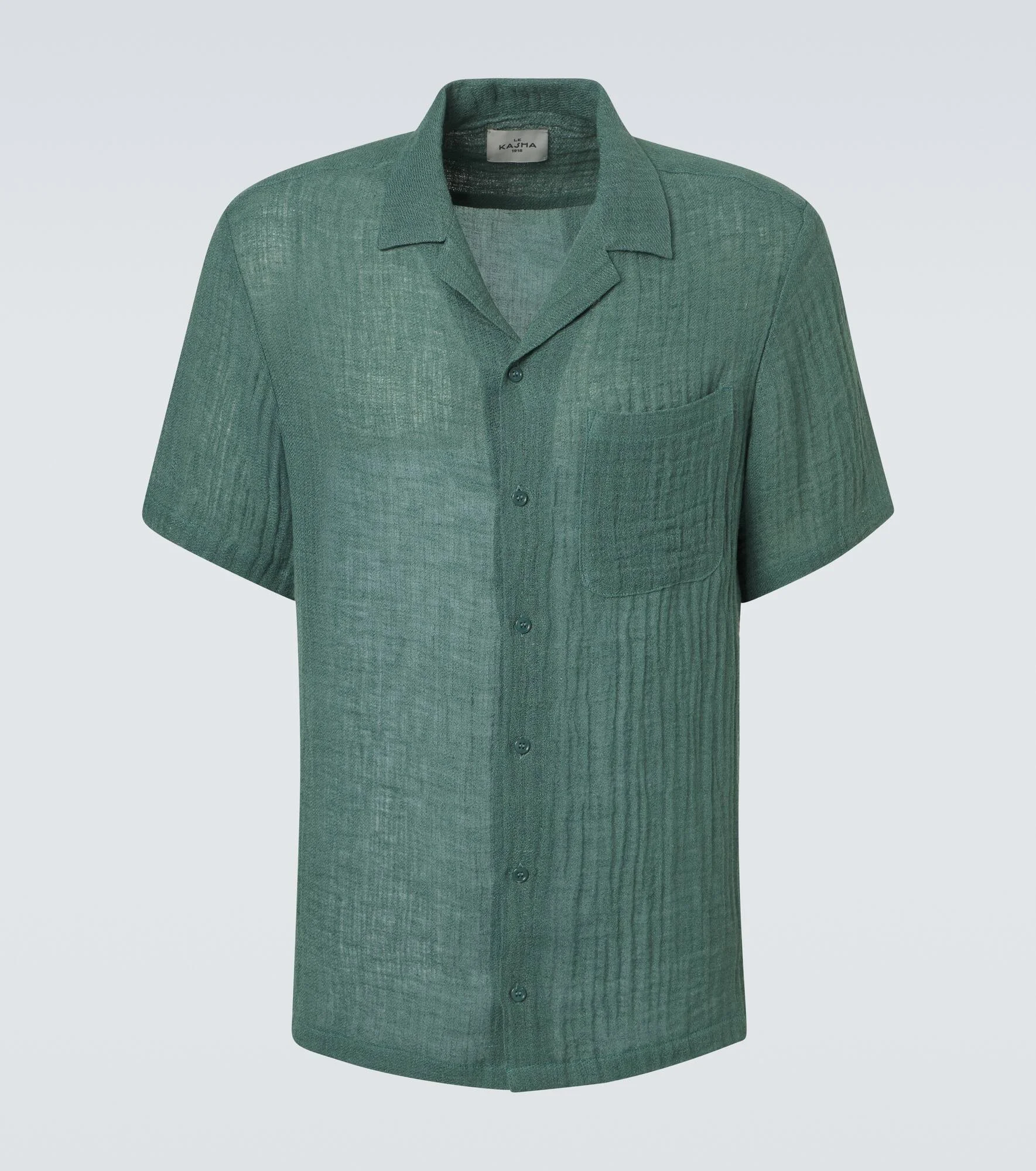 Botad linen bowling shirt - 1