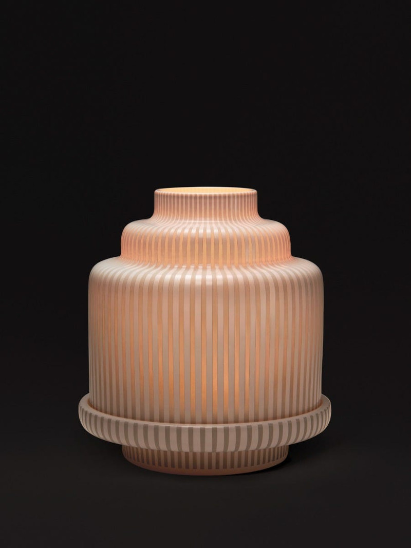 Diptyque White Pyramid candle holder - For classic candles outlook