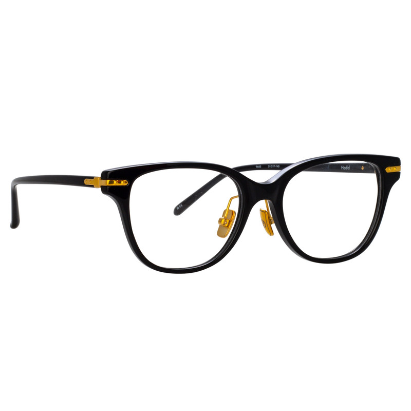LINDA FARROW Hadid Optical in Black outlook
