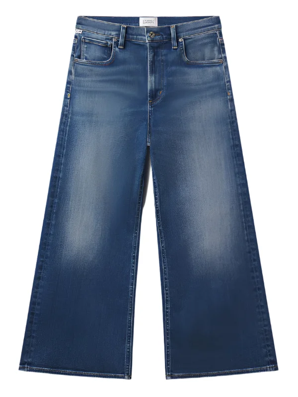 Lyra Wide Leg Crop in Augusta - 1